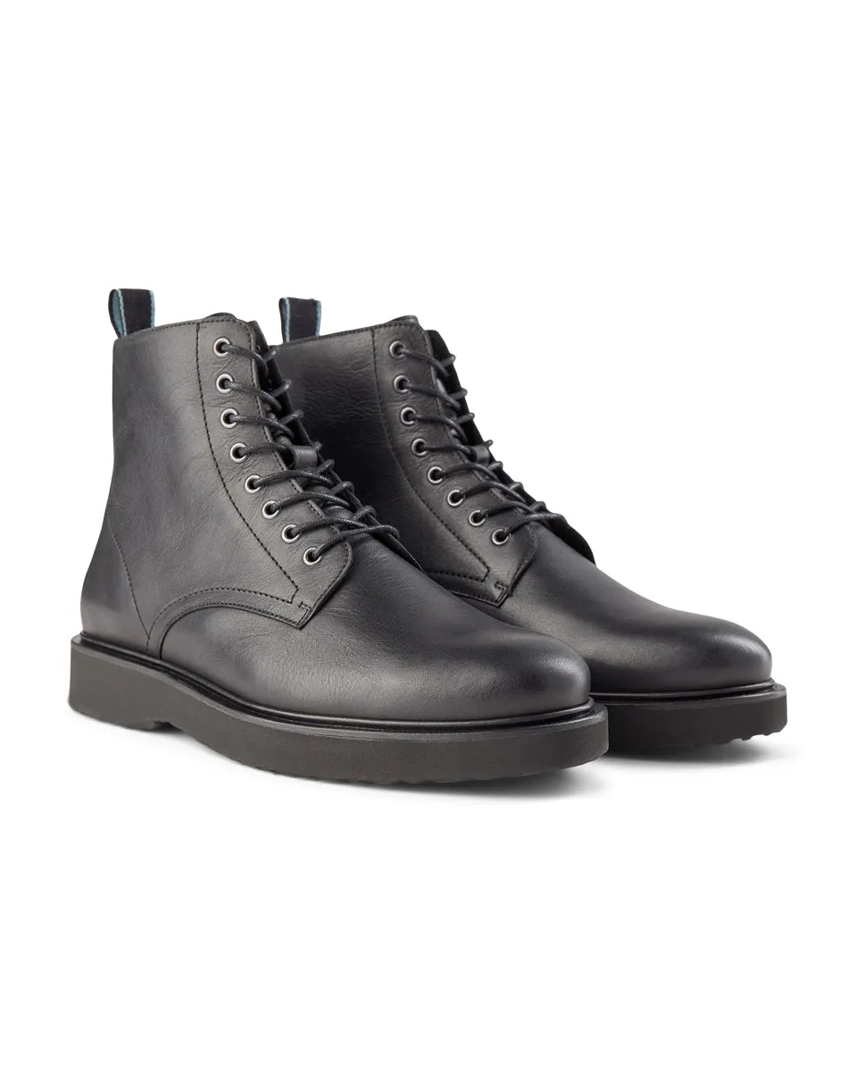 STB-COSMOS HIGH LACE L - BLACK / BLACK