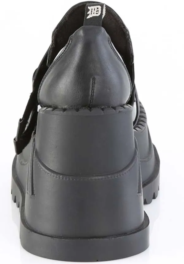 STOMP-28 [Black] | PLATFORM BOOTS [IN STOCK]**