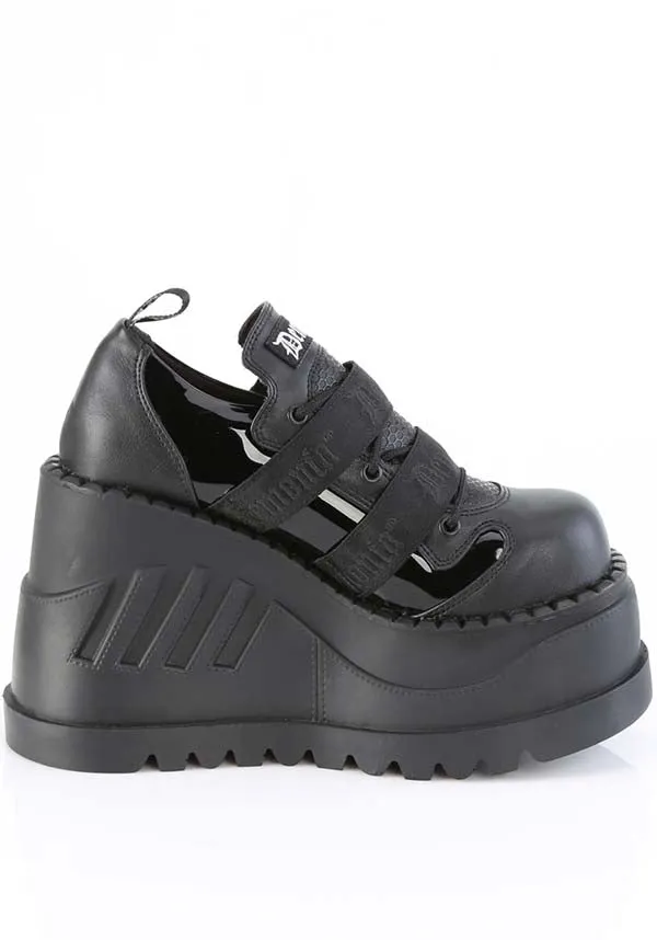 STOMP-28 [Black] | PLATFORM BOOTS [IN STOCK]**