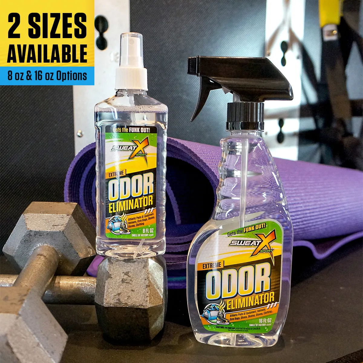 Sweat X Odor Eliminator - Original Smell of Victory scent 8 oz