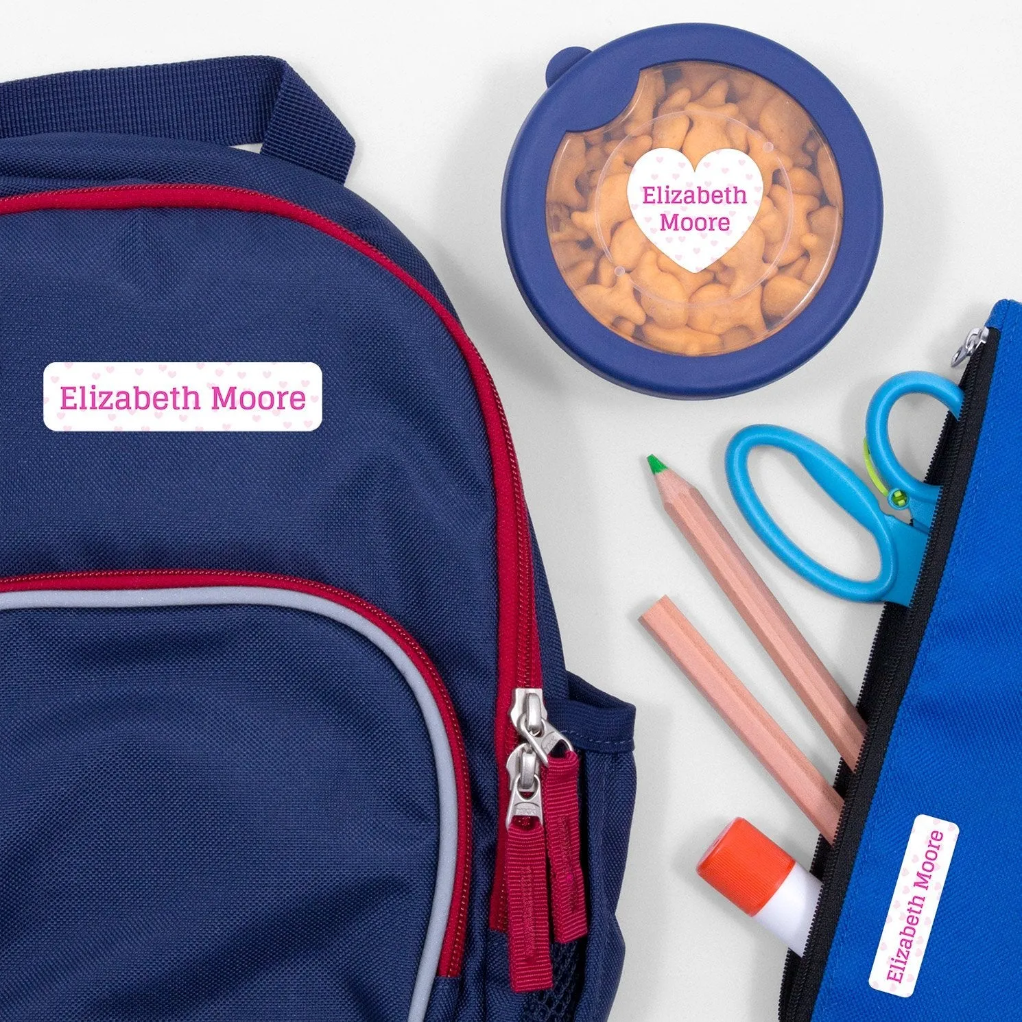 Sweetheart Kindergarten Labels Pack