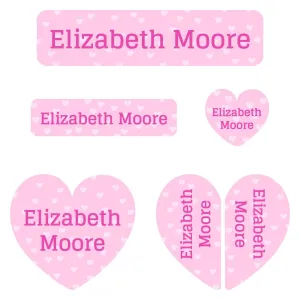 Sweetheart Kindergarten Labels Pack