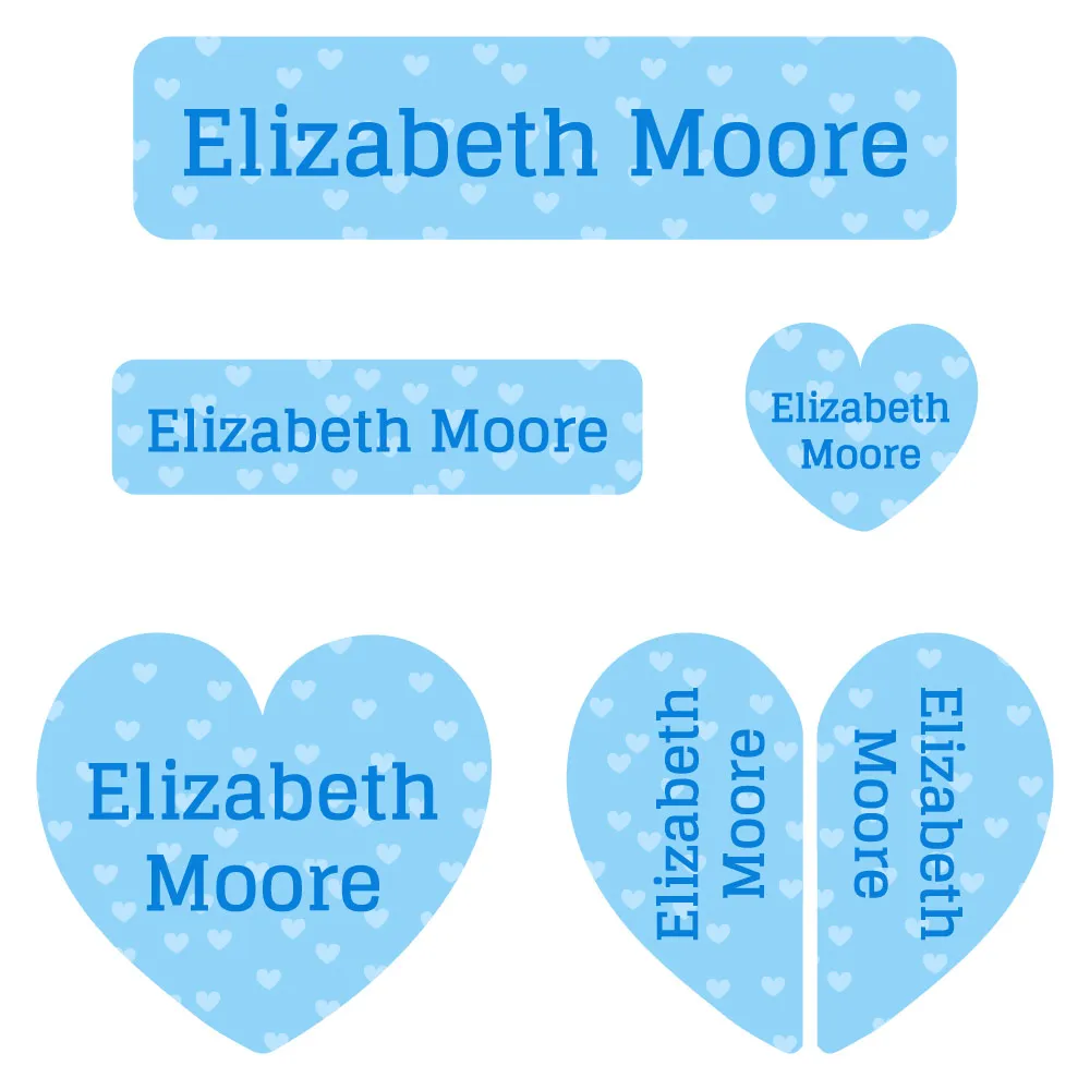 Sweetheart Kindergarten Labels Pack