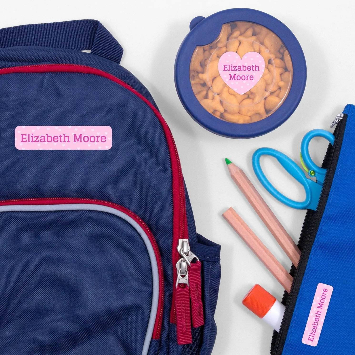 Sweetheart Kindergarten Labels Pack