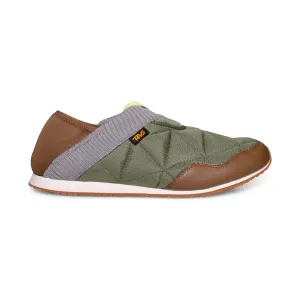 Teva ReEmber Quilted Olivine Multi Booties - Men's