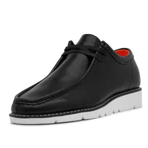 The Haulover L TAYNO Leather Moc Toe Oxford Sneaker