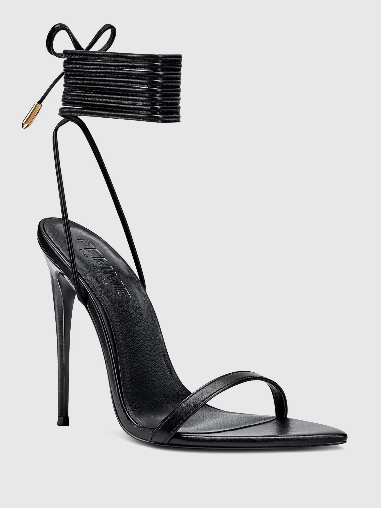The London Lace-Up Noir