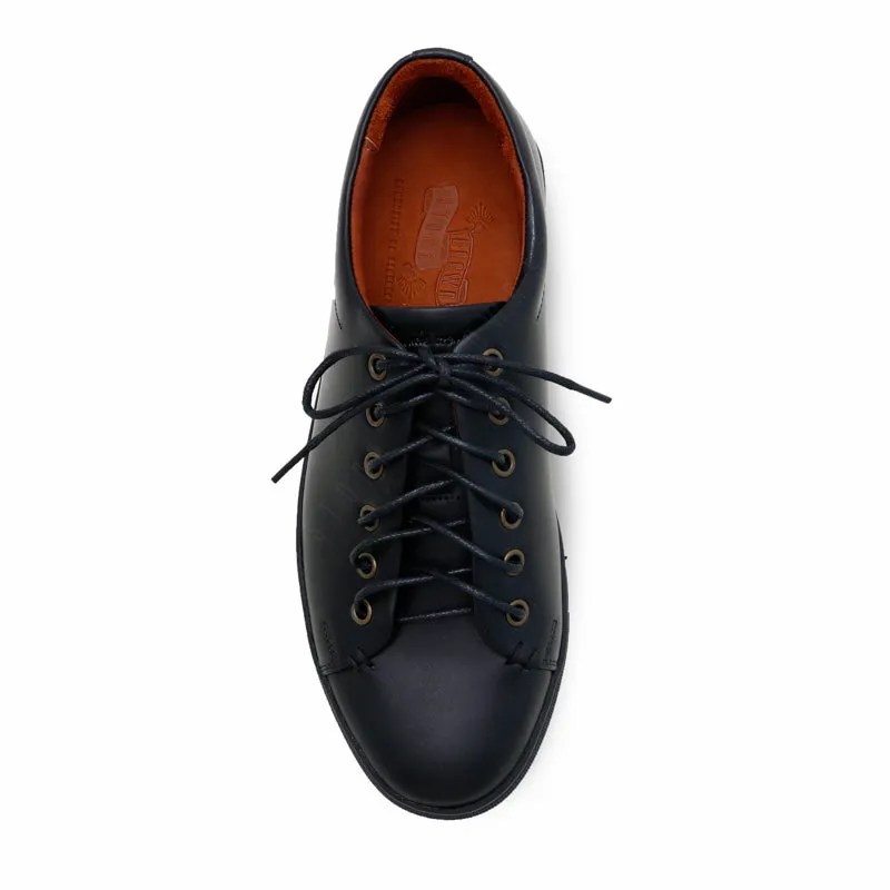 Tom’s Tender Leather Sneaker Onyx Black