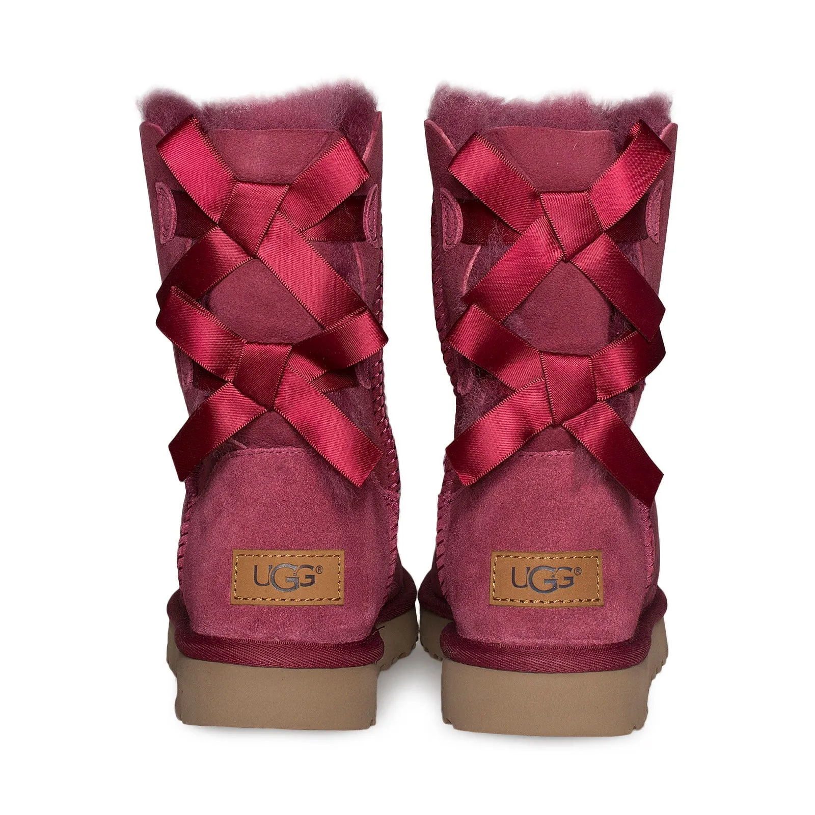 UGG Bailey Bow II Garnet Boots - Women's