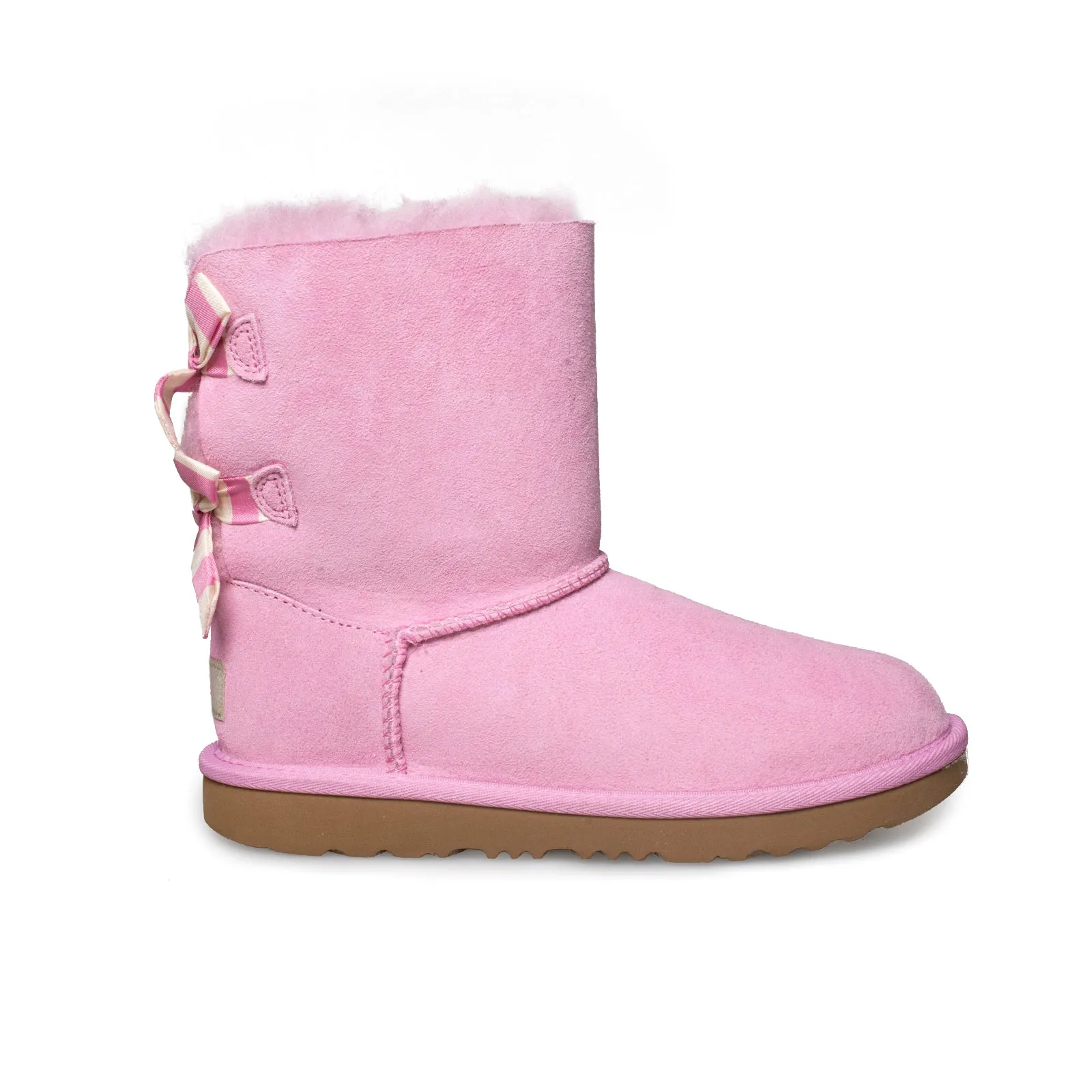 UGG Bailey Bow II Striped LPG Boots - Kids
