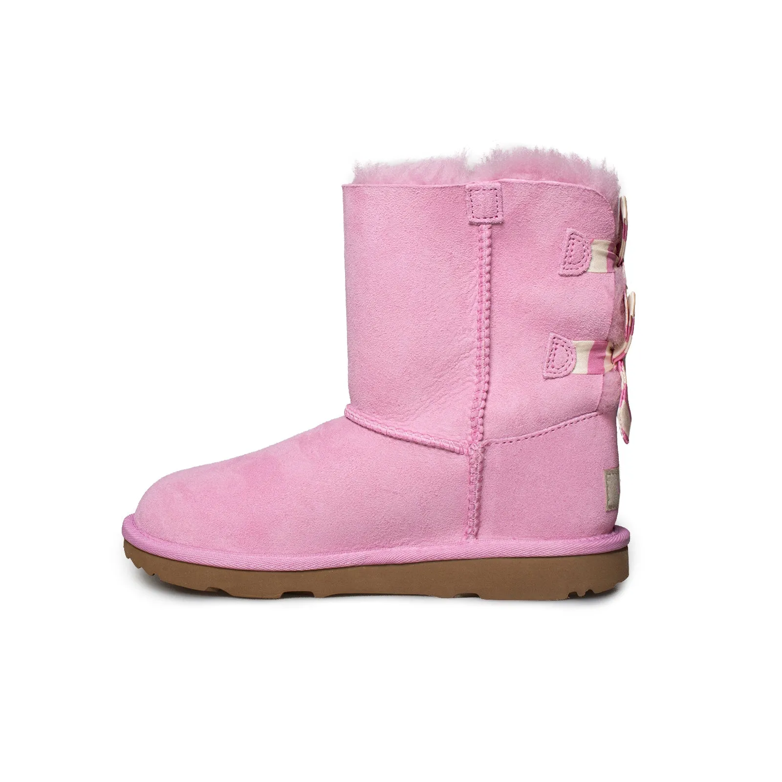 UGG Bailey Bow II Striped LPG Boots - Kids