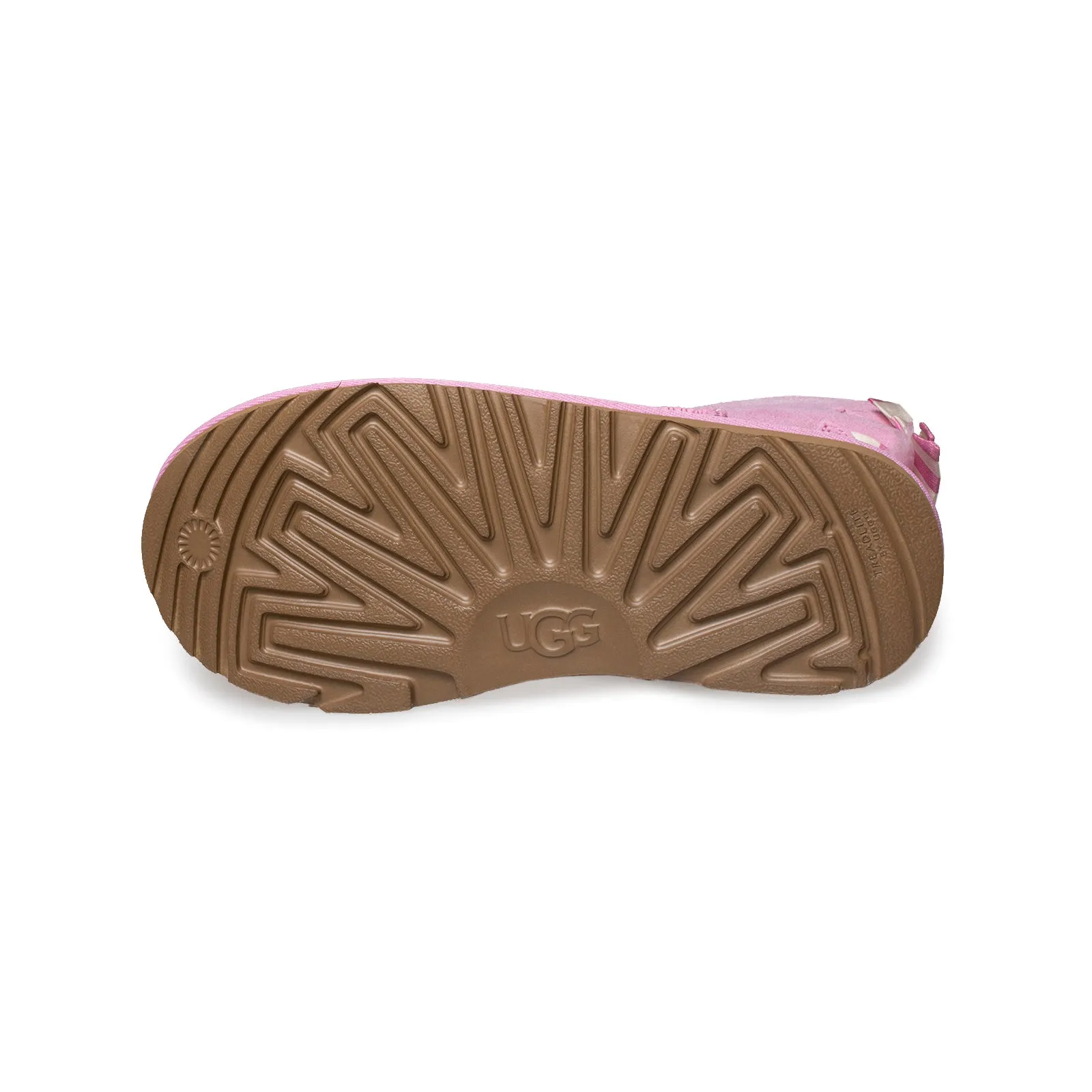UGG Bailey Bow II Striped LPG Boots - Kids