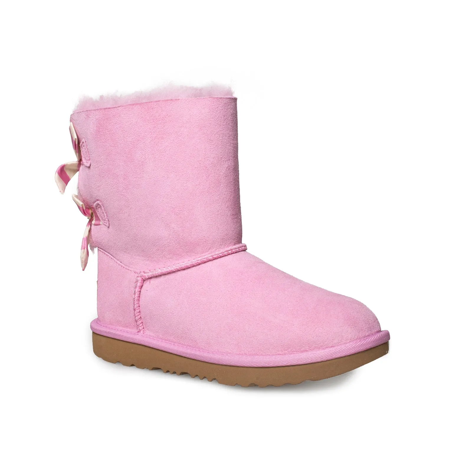 UGG Bailey Bow II Striped LPG Boots - Kids