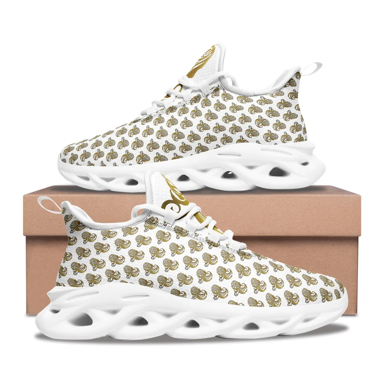 Unisex Bounce Mesh Knit Sneakers