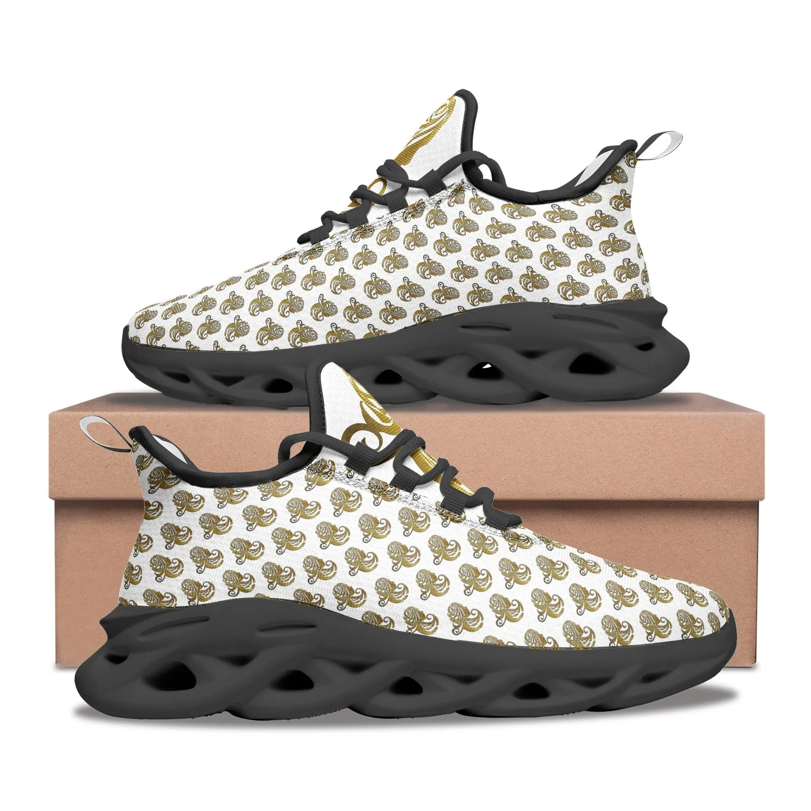 Unisex Bounce Mesh Knit Sneakers