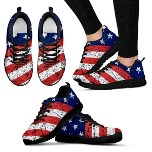 USA Flag Sneakers| Independence Day Shoes| July 4th Gift
