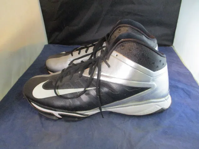 Used Nike Vapor Pro 3/4 Destroyer Football Turf Shoes Size 14.5 - worn tread
