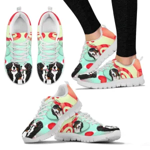 Valentine's Day Special-Bernese Mountain Dog Print Running Shoes For Women-Free Shipping