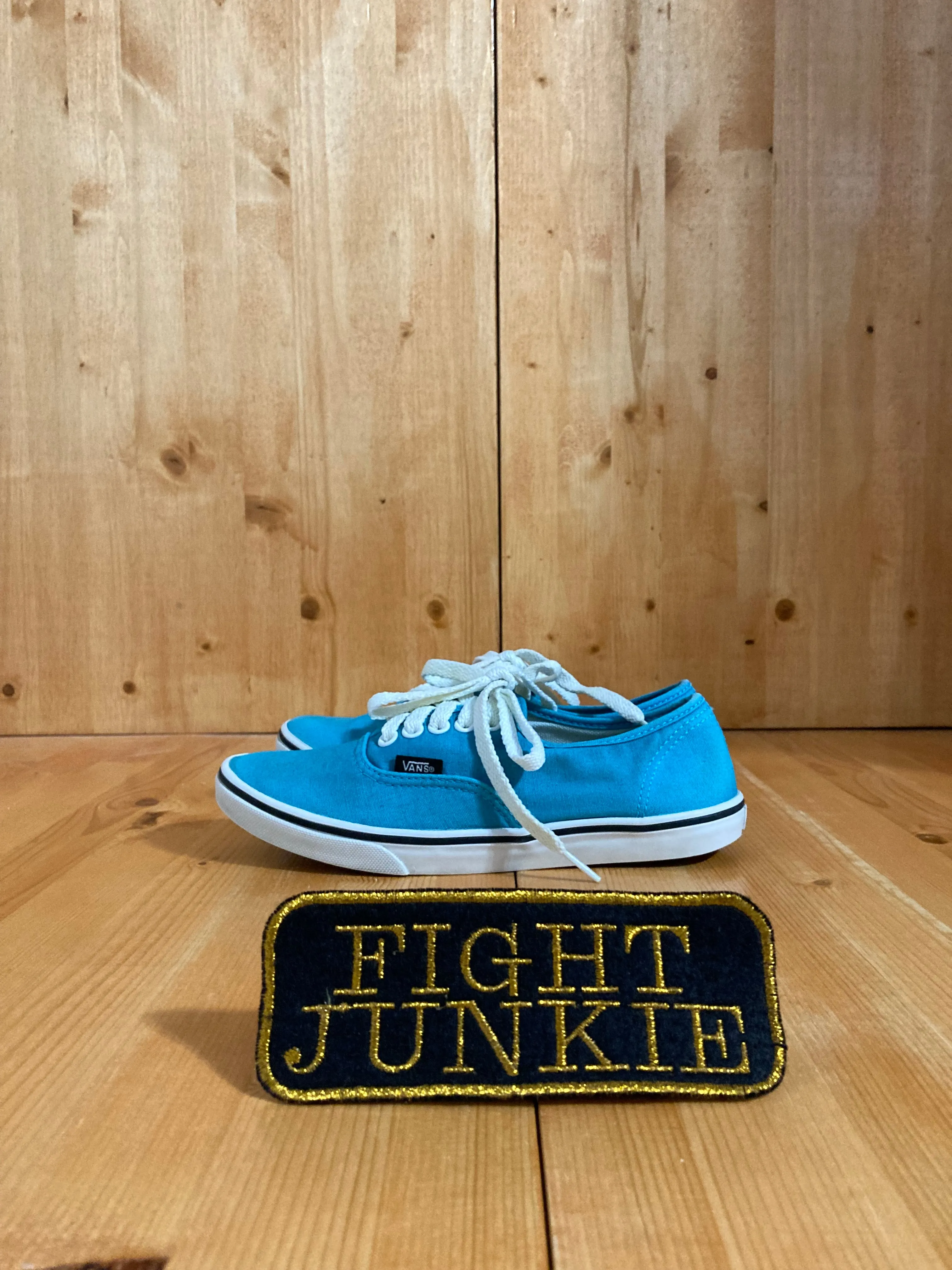 VANS AUTHENTIC SCUBA BLUE Womens Size 6 Low Top Fabric Shoes Sneakers Blue TB9C
