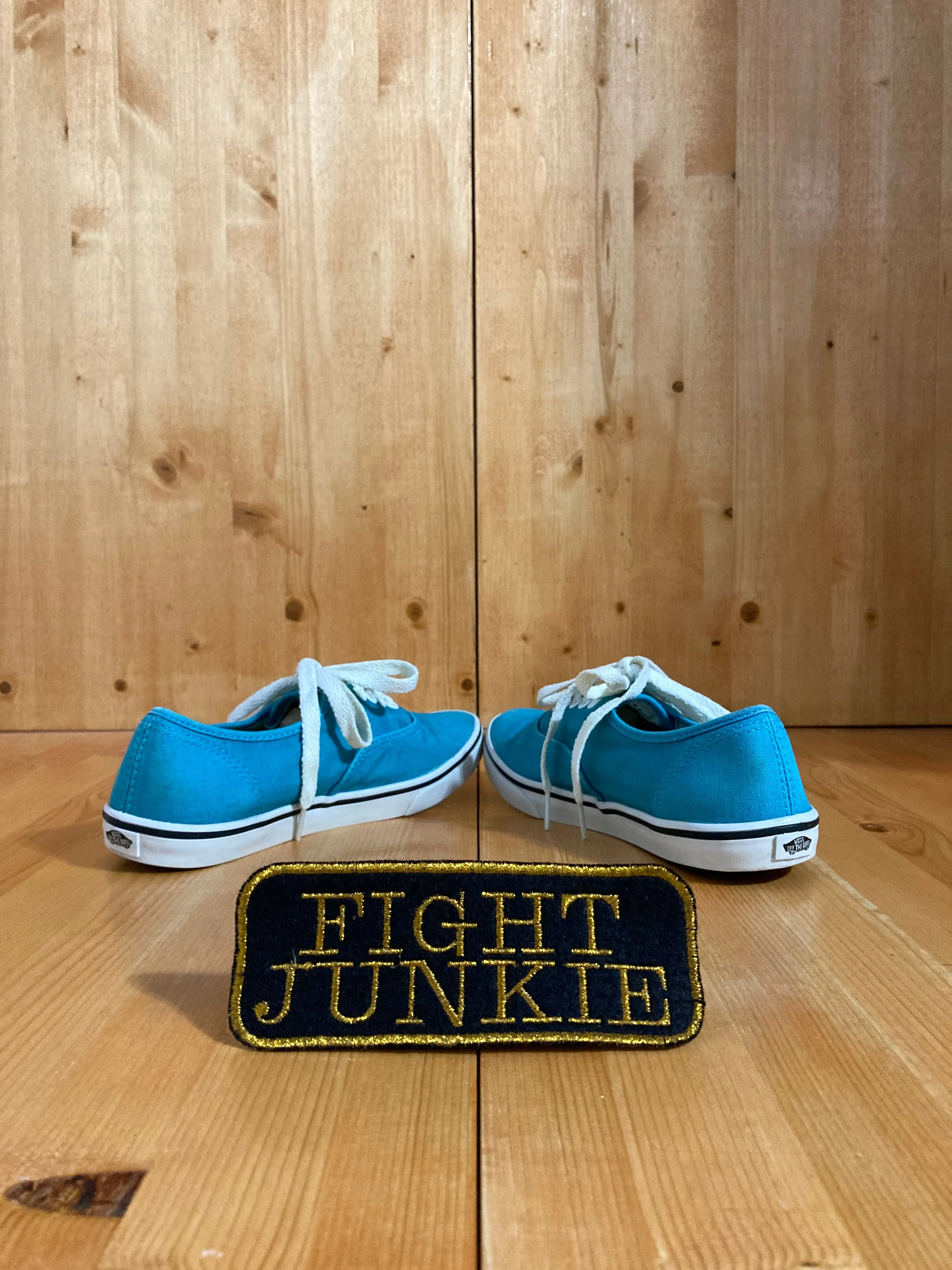 VANS AUTHENTIC SCUBA BLUE Womens Size 6 Low Top Fabric Shoes Sneakers Blue TB9C