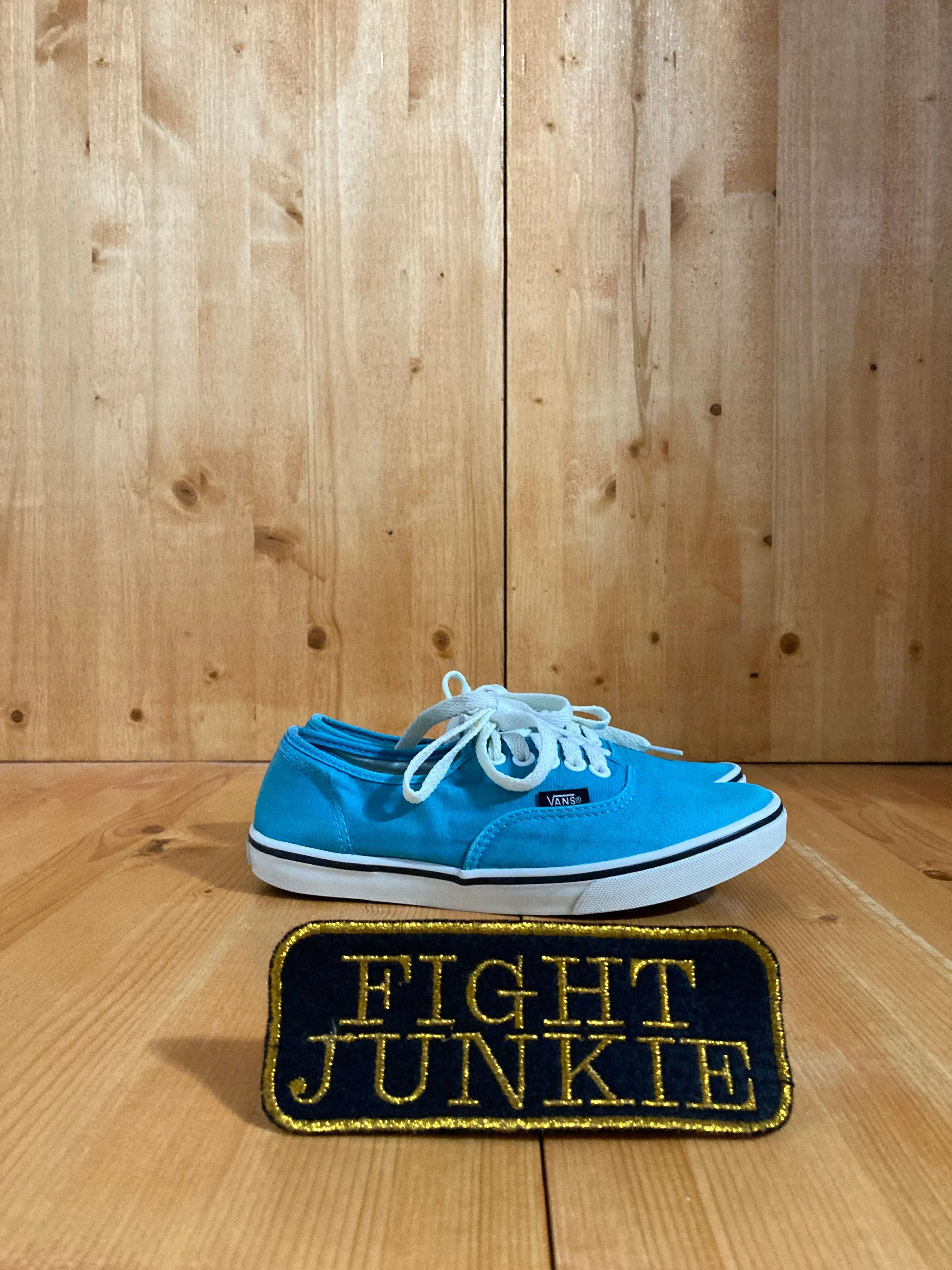 VANS AUTHENTIC SCUBA BLUE Womens Size 6 Low Top Fabric Shoes Sneakers Blue TB9C