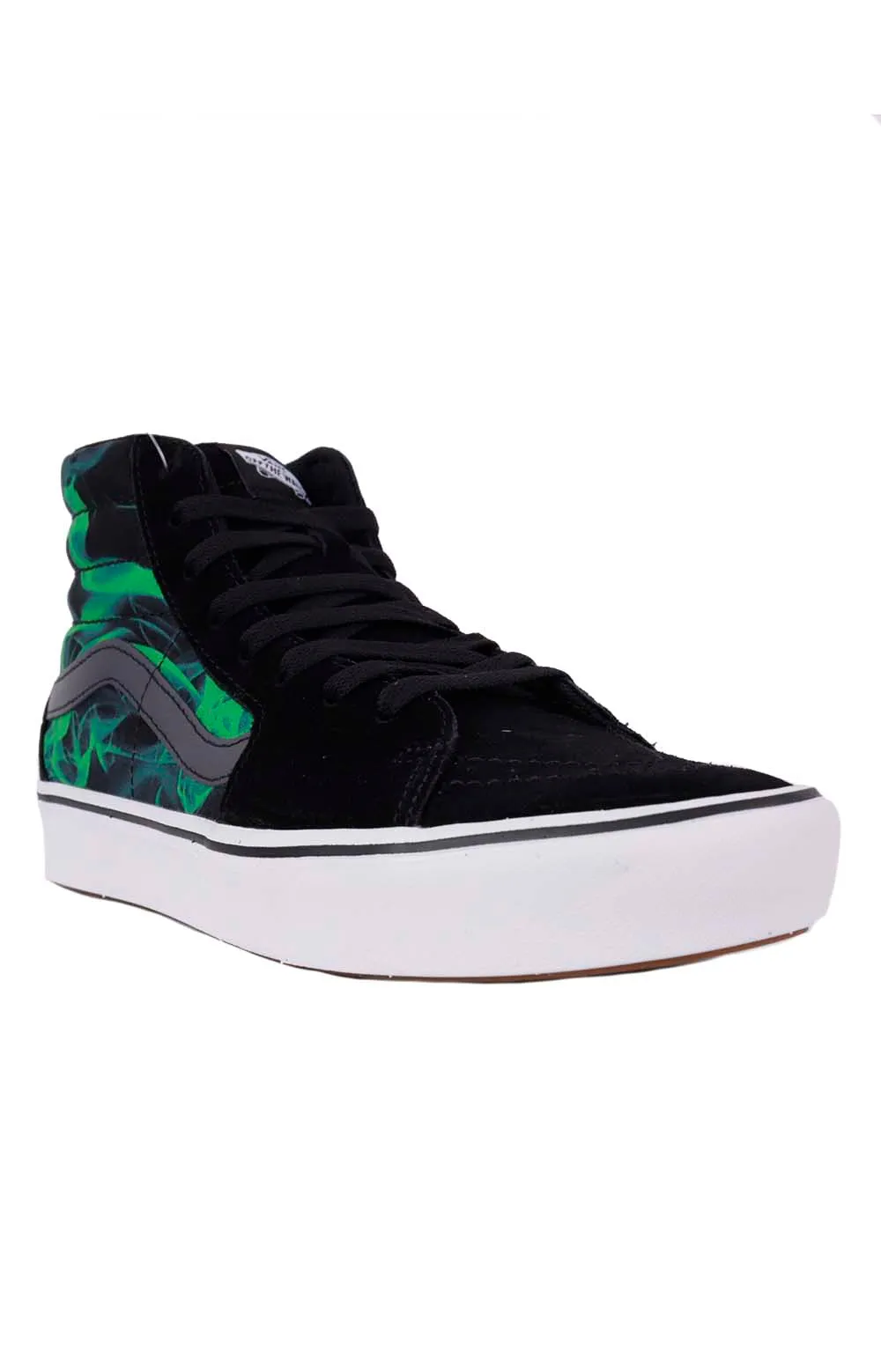 Vans Comfycush Sk8 Hi Sneakers Men’s Black Canvas Vn0A3Wm3Blk