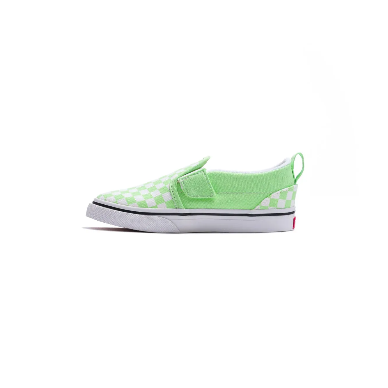 Vans Kids Slip-On V - Color Theory Checkerboard Pistachio