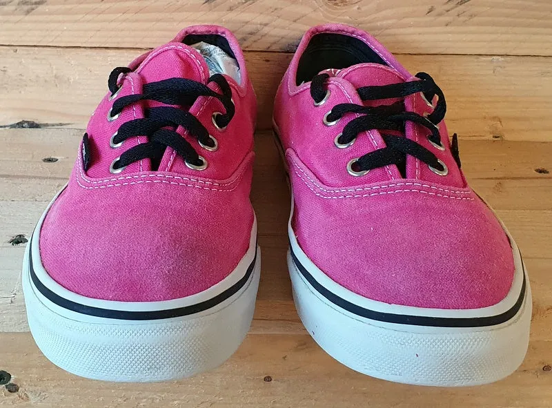 Vans Off The Wall Low Canvas Trainers Pink/White UK5/US7.5/EU38