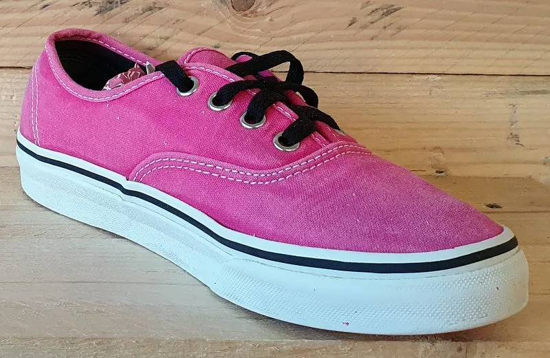 Vans Off The Wall Low Canvas Trainers Pink/White UK5/US7.5/EU38