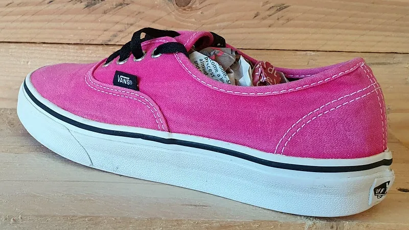 Vans Off The Wall Low Canvas Trainers Pink/White UK5/US7.5/EU38