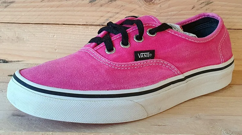 Vans Off The Wall Low Canvas Trainers Pink/White UK5/US7.5/EU38