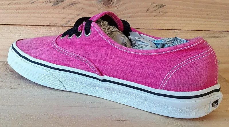 Vans Off The Wall Low Canvas Trainers Pink/White UK5/US7.5/EU38