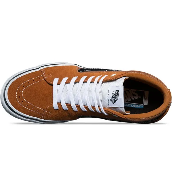 Vans SK8 HI Pro Glazed Ginger Skate Shoes