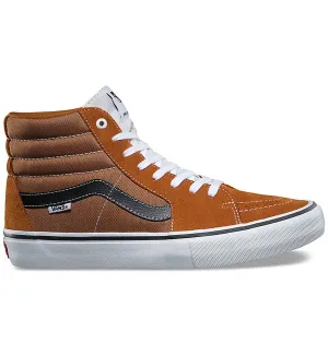 Vans SK8 HI Pro Glazed Ginger Skate Shoes