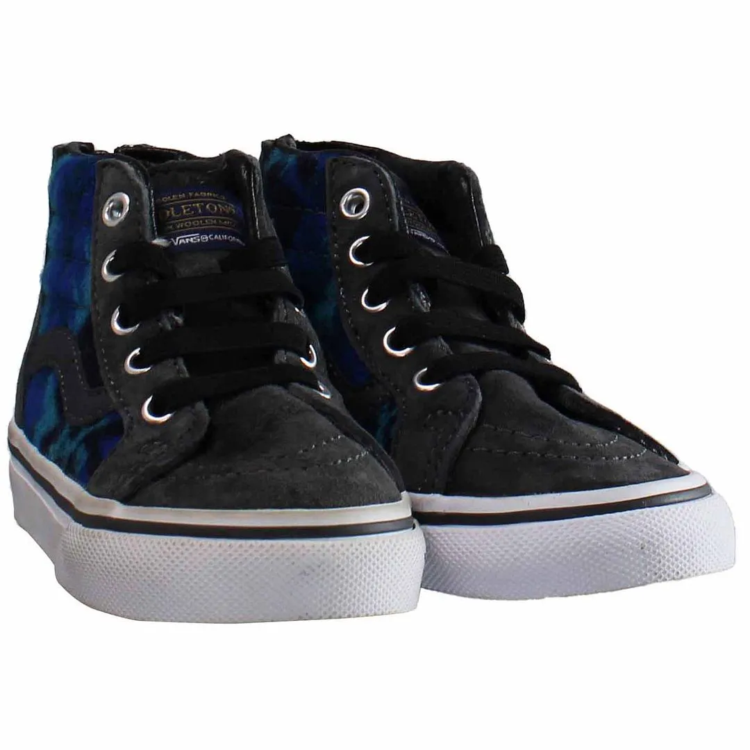 Vans SK8-Hi Zip Kids Grey Plimsolls