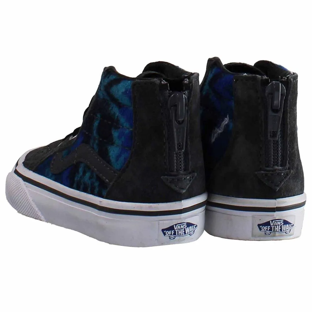 Vans SK8-Hi Zip Kids Grey Plimsolls