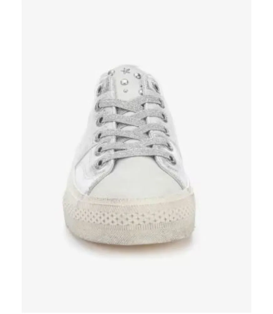 Walk On in Cow Suede/Silver by Blowfish