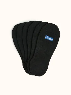 Women's Extra Low-Cut Sneaker Liner Socks (3 Pairs)