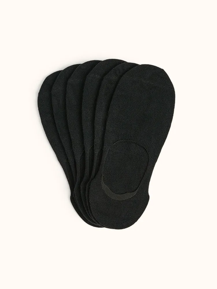 Women's Extra Low-Cut Sneaker Liner Socks (3 Pairs)