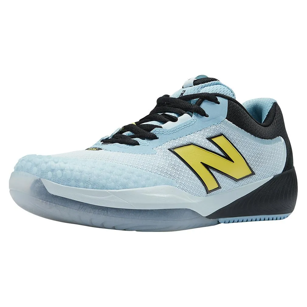 Women`s FuelCell 996v6 D Width Tennis Shoes Quarry Blue and Black