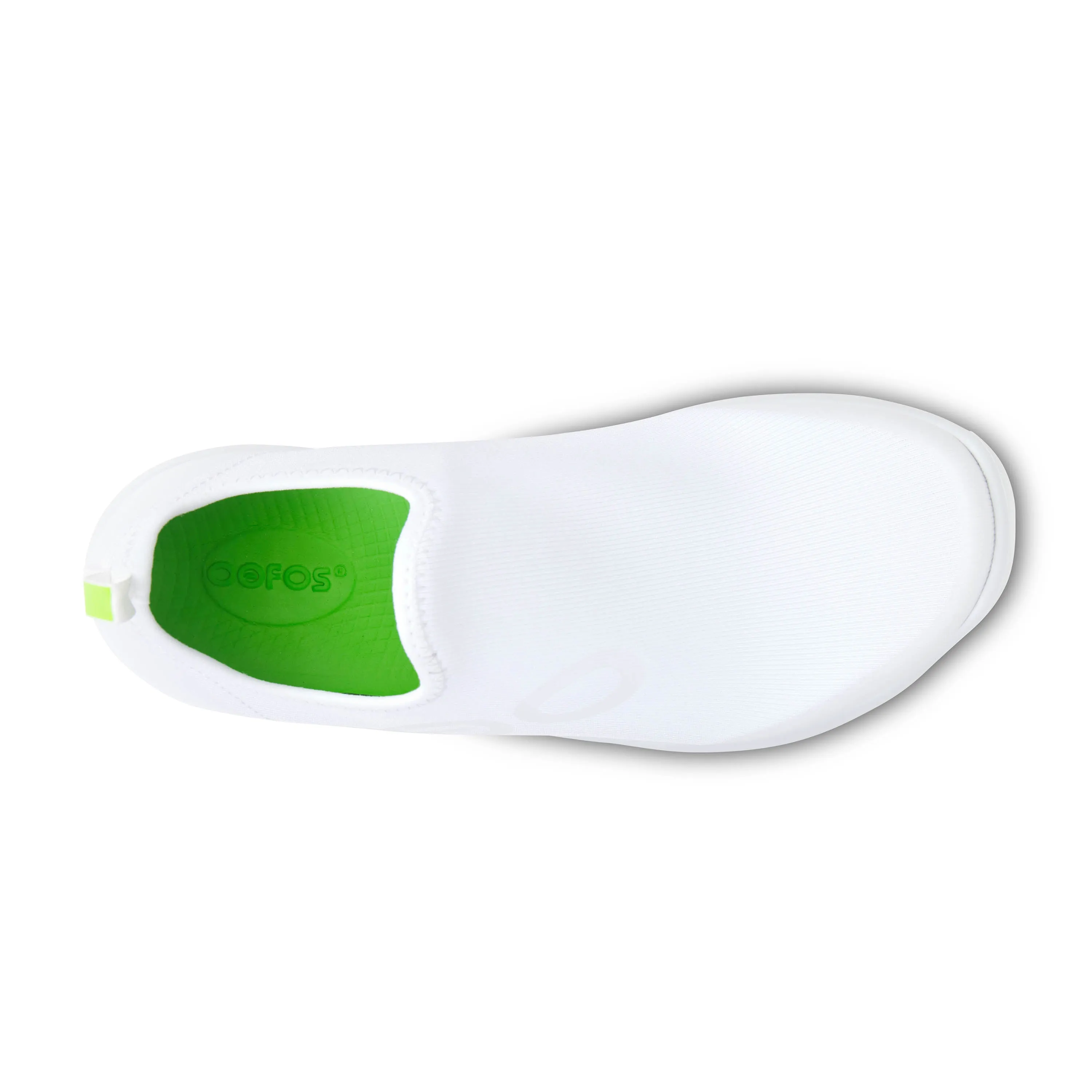 Women's Oofos OOmg Sport Low Shoe Color: White
