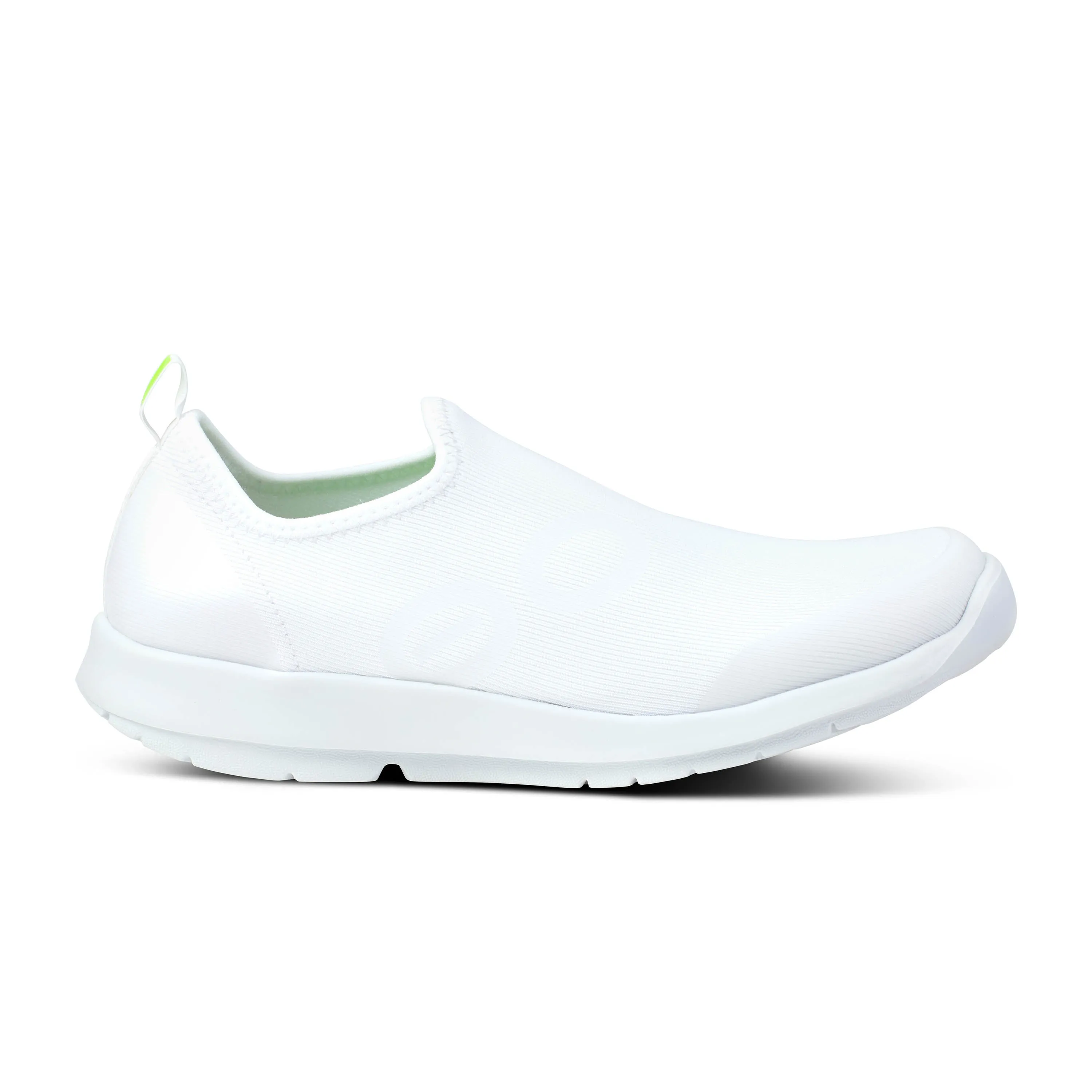 Women's Oofos OOmg Sport Low Shoe Color: White