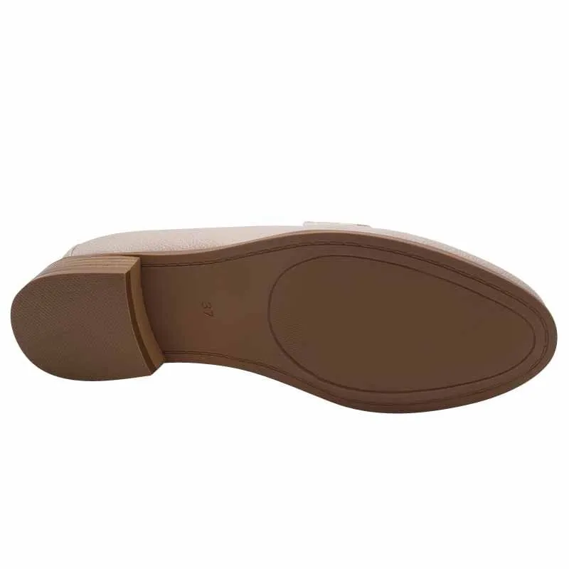 Zanni & Co Womens Nude Loafer - Benthuy One