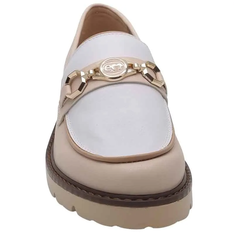 Zanni & Co Womens Nude Loafer - Saphin